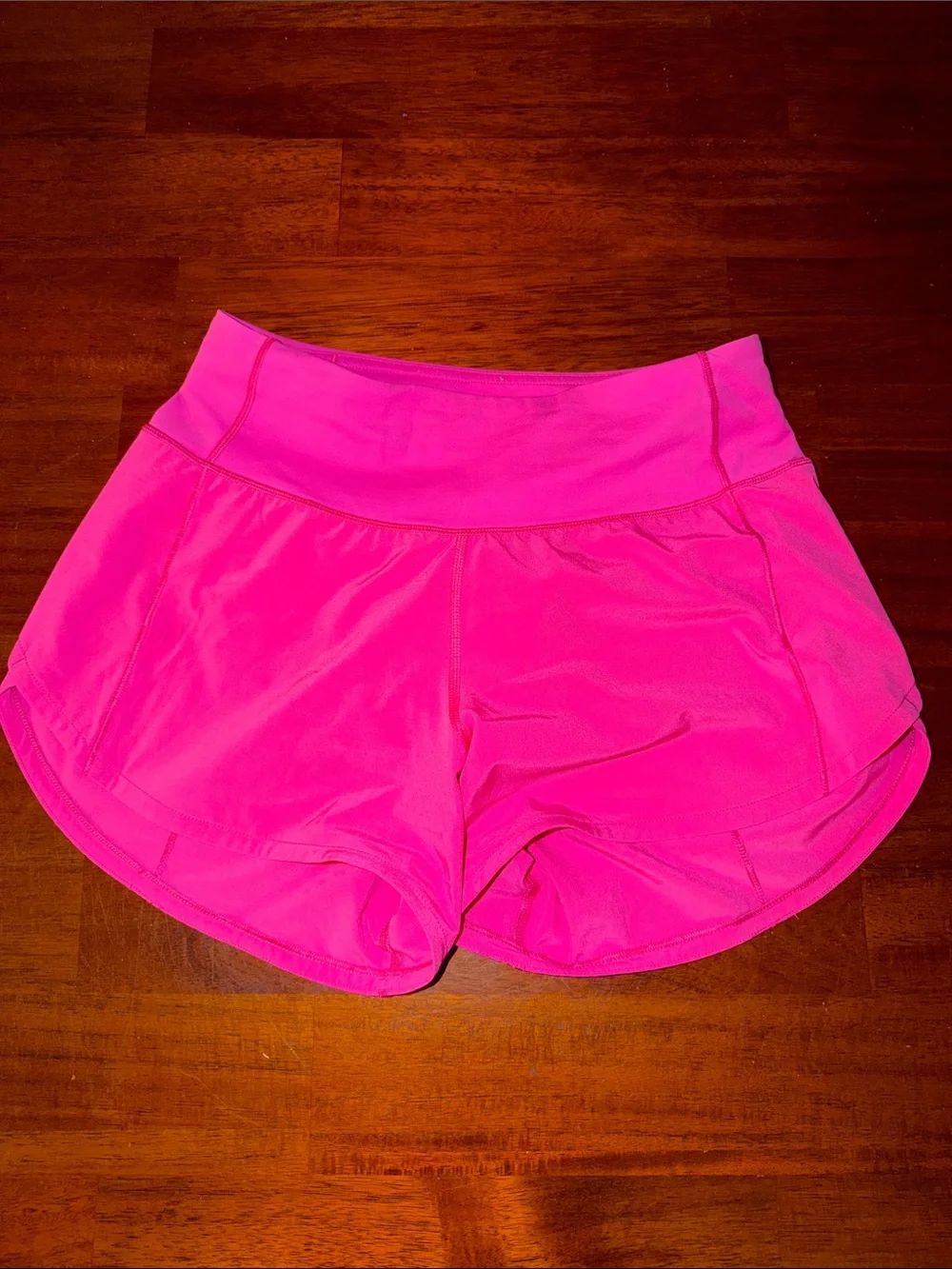 Lululemon Speed Up Shorts Tall size 4. Inseam 4 inches. LW7AVRT Pink Highlight